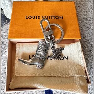 Louis Vuitton Cowboy Boot Key Holder and Bag Charm